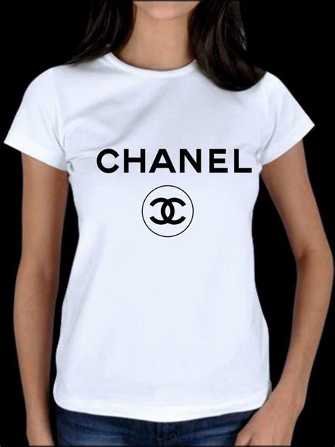 womens chanel t shirt|pre owned chanel tops.